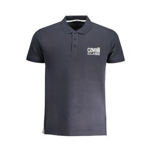 Cavalli Class Blu Cotton Men Men's Polo